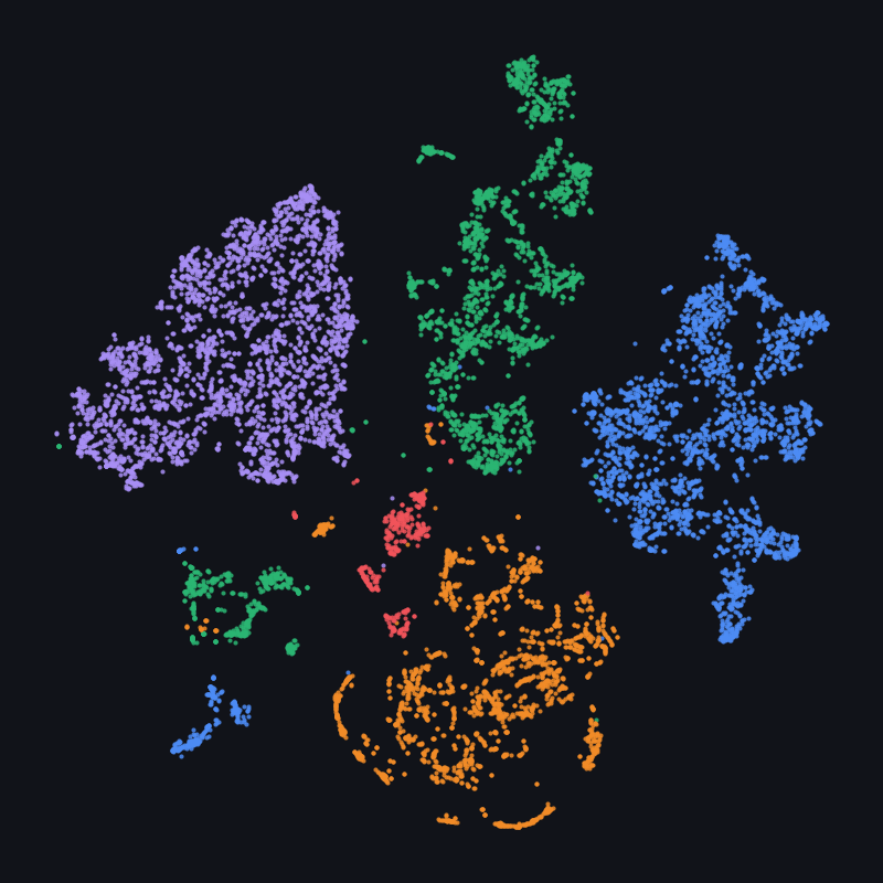 t-SNE, validation